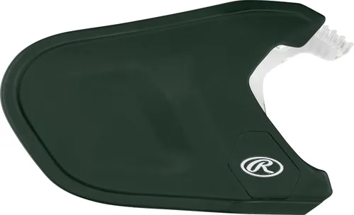 Miniatura 9 de Rawlings Protector facial de ajuste MACH Pieza de extensión ajustable Se adapta a cascos de la serie Mach Mate Opciones LHB y RHB Negro