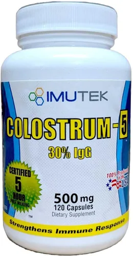 ImuTek Calostro en polvo, 120 cápsulas