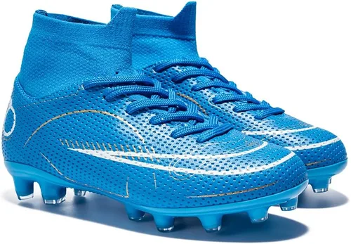 Miniatura 3 de Zapatos de fútbol para niños y niñas, para exteriores, interiores, para entrenamiento de fútbol y césped atlético