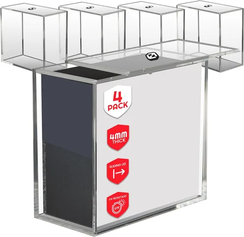Miniatura 9 de Cajas de exhibición acrílicas para paquete especial de cajas de booster japonesas pequeñas, Pack de 1