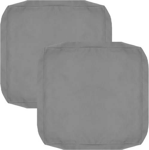 Miniatura 16 de FLYMEI Patio Cushion Covers 16x16x2.5 Waterproof Outdoor Cushion Cover Replacement 1Packs Outdoor Seat Cushion Slipcover for Rattan Chair Sofa, Beige