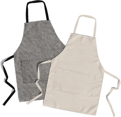 Miniatura 15 de Delantales de chef Cocinar hornear a la parrilla para restaurante casero Delantales de cocina premium con doble bolsillo para hombres y mujeres