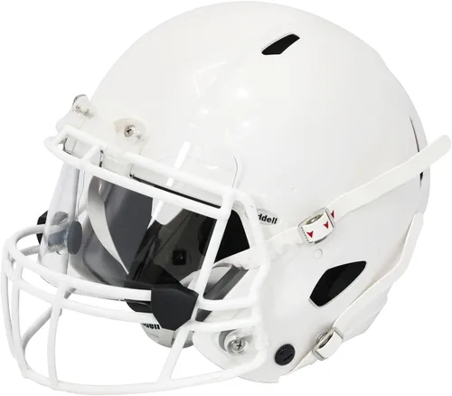 Miniatura 8 de Visera de fútbol transparente para adultos y jóvenes, protector de ojos con clips de visera de fútbol fácil de instalar para protección del casco