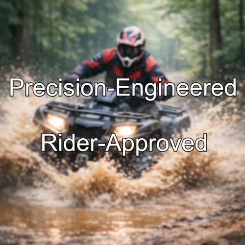 Miniatura 3 de Monster - Rótulas para Arctic Cat 0405-115, 0405-483, superior o inferior, resistentes, acero cromado 4340, ajustables, engrasables, cromadas, juego