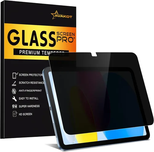 Miniatura 11 de Protector de pantalla de privacidad para iPad de 6ª generación 9.7 pulgadas, película de vidrio templado privada para iPad de 5ª generación 9.7