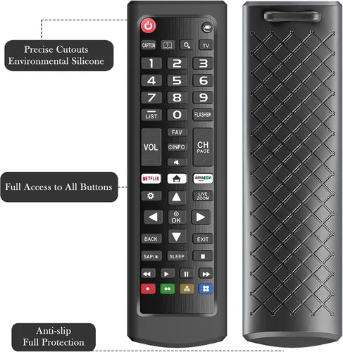 Miniatura 4 de Funda para controles remotos de TV LG, Cubierta para control remoto de TV inteligente LG AKB75095307 AKB75375604 AKB74915305 Original, Funda