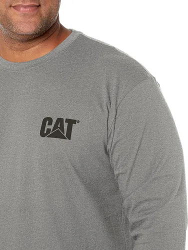 Miniatura 3 de Cat erpillar - Camiseta de manga larga para hombre con lazo de gestión de alambre y logotipo de trabajo para gatos
