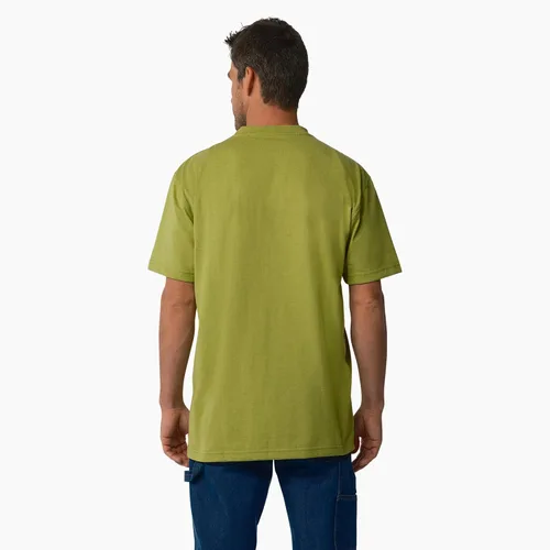Miniatura 2 de Dickies Camiseta jaspeada pesada de manga corta para hombre, talla grande y alta
