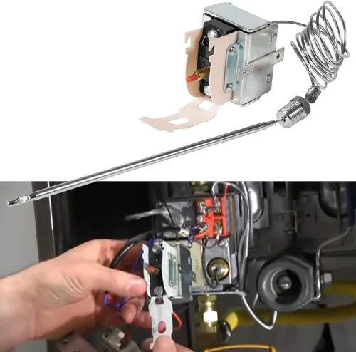 Interruptor de límite alto PP10084 de repuesto para freidora Pitco – Corte de temperatura de seguridad de 435 °F, apto para los modelos de freidora