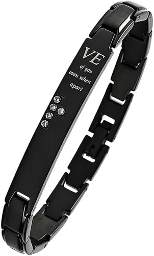 Miniatura 7 de Wolentty Pulseras de distancia para parejas, pulseras a juego, regalo para el día de San Valentín