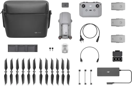 Miniatura 2 de DJI Mavic Air 2 Fly More Combo - Dron cuadricóptero UAV con cámara de 48MP, video 4K, hiperlámina 8K, sensor CMOS de 1/2", cardán de 3 ejes, tiempo