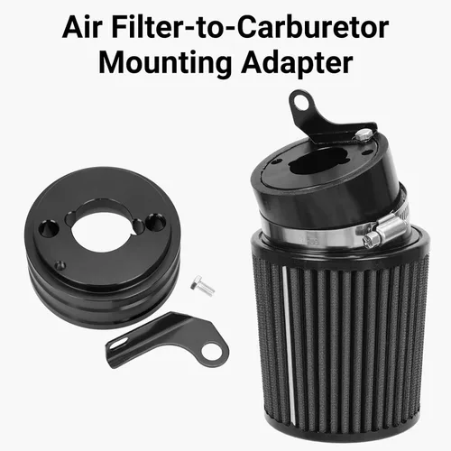 Miniatura 3 de FVRITO Kit de Adaptador de Filtro de Aire de Carburador Mejorado para Tubo de Escape Etapa 2 para Clon Non Hemi Predator 212cc 196cc 6.5Hp GX160