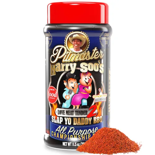 Miniatura 9 de Slap Yo Daddy - Condimento para barbacoa de Pecan Porkilicious – Condimento para asar a la parrilla y ahumar de Pitmaster Harry Soo – Sin MSG, sin