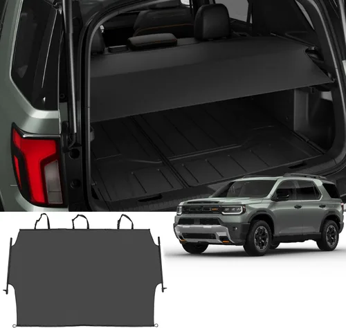 Miniatura 14 de cubierta retráctil para equipaje compatible con Toyota RAV4 2019-2025, cubierta de seguridad, protectora contra miradas indiscretas, con pantalla