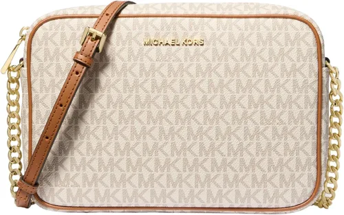 MICHAEL Michael Kors Jet Set - Juego de cruz de piel Saffiano grande