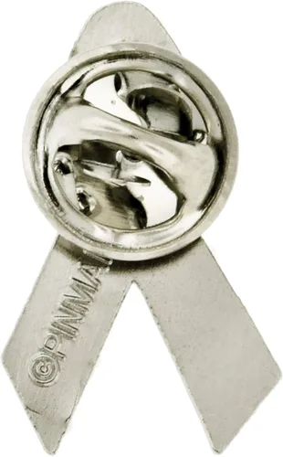 Miniatura 13 de PinMart Awareness - Pin de solapa esmaltado – Pin de cinta chapado en níquel y oro – Cinta de prevención y conciencia – Broche de joyería con parte