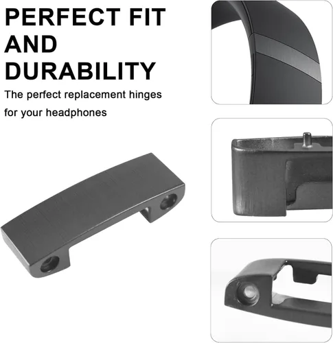 Miniatura 5 de Studio Pro Reemplazo de diadema, bisagra y cojín de repuesto para auriculares Beats Studio Pro, kit de reparación de accesorios de piezas duraderas