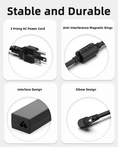 Miniatura 3 de Cargador para portátil de 65 W y 45 W compatible con Lenovo IdeaPad Series