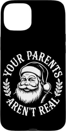 Miniatura 9 de Your Parents Aren’t Real Santa Humor Holiday Festive Cartoon Case for iPhone XR