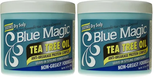Miniatura 3 de Blue Magic Tea Tree - Acondicionador de peinado sin enjuague, 13.75 onzas, 12 onzas líquidas