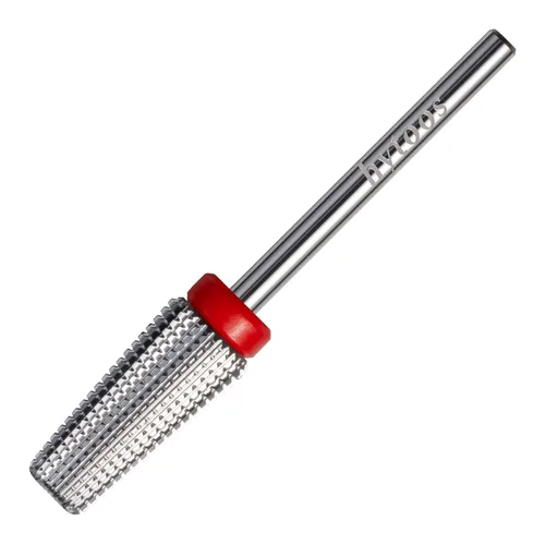 Miniatura 10 de 24mm Super Largo 5 en 1 Brocas de taladro para uñas, Broca cónica cruzada de carburo, Brocas de taladro de rotación bidireccional de 3/32
