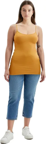 Miniatura 383 de Emmalise Camisola larga casual básica para mujer, con tirantes ajustables, top en capas