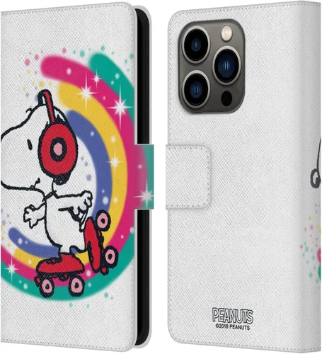 Miniatura 128 de Head Case Designs Funda de piel con licencia oficial de Peanuts Beach Surf Snoopy Boardwalk Airbrush compatible con Apple iPhone 11