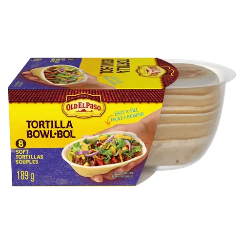 Miniatura 9 de Old El Paso Cuenco de tortilla, 8 unidades, 6.67 oz/6.7 onzas, {Importado de Canadá}