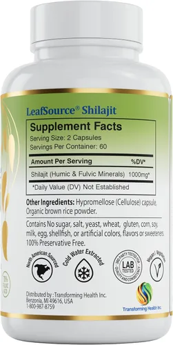 Miniatura 3 de leafsource (120capsules) venta. Fuente de hoja marca: Hedley
