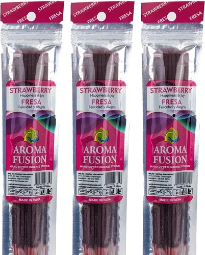 Miniatura 6 de Incienso prémium sumergido a mano de 11 pulgadas, paquete de 3 (15 varillas por paquete) - Elige tu aroma (Clean Home)