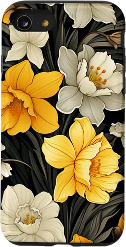Miniatura 18 de Daffodil Flower Pattern Modern Floral Case for iPhone 17