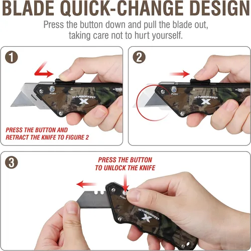 Miniatura 5 de Olympia Tools 33-130 Camo Turbo x Cuchillo