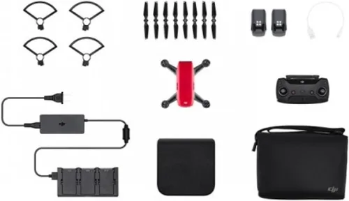 Miniatura 4 de DJI Spark, Fly More Combo, rojo lava