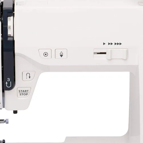 Miniatura 6 de Janome JW8100 Máquina de coser computarizada completamente equipada con 100 puntadas, 7 ojales, tapa dura, mesa de extensión y 22 accesorios