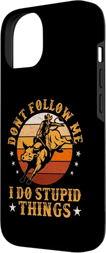 Miniatura 5 de Carcasa vintage para iPhone XS Max Don't Follow Me I Do Stupid Things