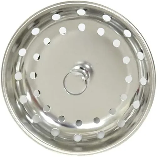 Repuesto de colador para fregadero de cocina para desagües estándar de Estados Unidos (3-1/2 pulgadas), cuerpo de acero inoxidable 304 de alta