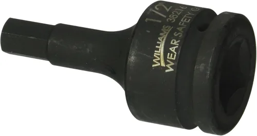Miniatura 17 de Williams JHW35824 - Destornillador hexagonal de impacto de 3/4 pulgadas, 0.945 in