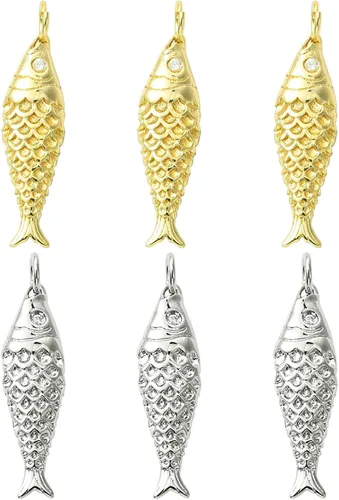 Miniatura 16 de Stiesy Dijes de latón dorado para hacer joyas, colgantes a granel para collares, pulseras, aretes, manualidades, Vidrio, Sin piedra preciosa