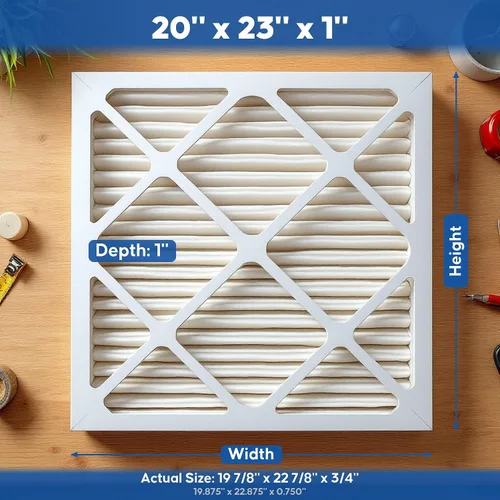 Miniatura 3 de Filtro de aire de 1 pulgada para aire acondicionado y horno por Aerostar