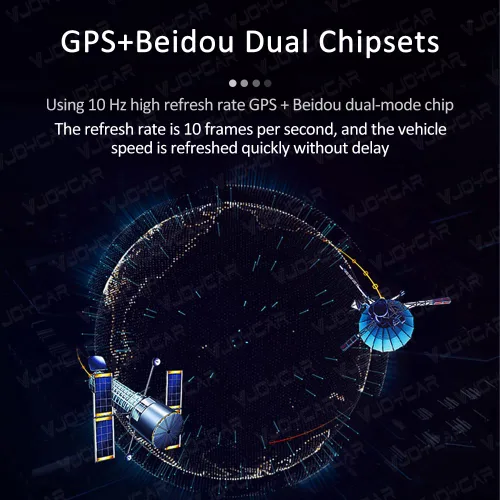 Miniatura 9 de VJOYCAR G20 Nuevo Velocímetro GPS para Coche Hud Pantalla Frontal, Medidor Digital Universal de Velocidad MPH Grupo de Instrumentos para Automóviles