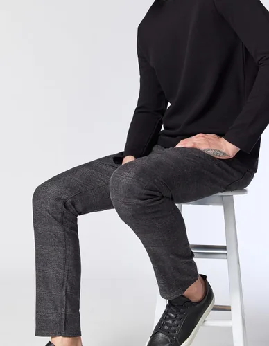 Miniatura 49 de Mavi Jake - Jeans para hombre, tiro regular, pierna ajustada