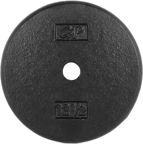 Miniatura 19 de CAP Barbell Placas de peso estándar de hierro fundido de 1 pulgada, individuales y juegos 1.25-50 libras Múltiples opciones Gris
