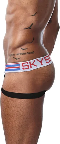 Miniatura 84 de SKYSPER Jock Strap Athletic Supporter para hombres Sexy Jockstrap Ropa interior masculina