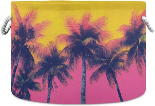 Miniatura 24 de senya Cesta de almacenamiento grande plegable bolsa de ropa redonda plegable de tela para ropa sucia cesta de lavado plegable para niños coches
