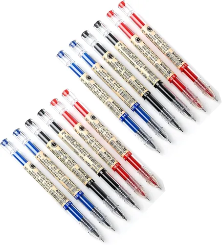 Bolígrafo de tinta de gel de secado rápido, bolígrafos de tinta líquida, punta fina, estilo japonés, bolígrafo de 0.015 in, bolígrafo para escuela,