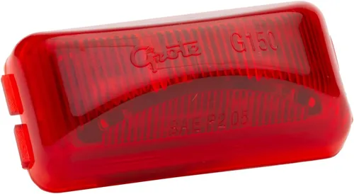 Grote Lámpara marcadora, LED, 3 diodos, rojo