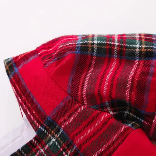 Miniatura 5 de Vestido de Navidad para bebé niña, vestido rojo de princesa de Papá Noel, vestido rojo festivo, vestido de fiesta de Año Nuevo