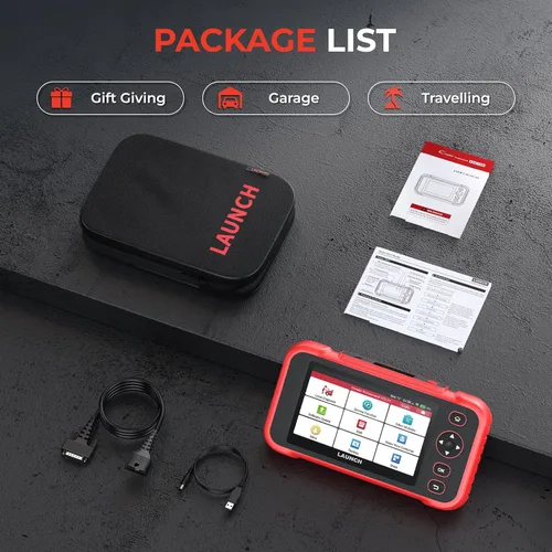 Miniatura 9 de LAUNCH CRP123I V3.0 Elite OBD2 Herramienta de diagnóstico con DOIP y CAN FD, nuevo lector de código 2026 para automóviles y camiones, motor ABS SRS