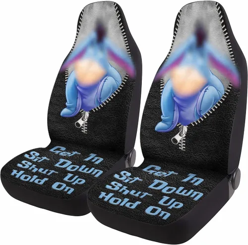 Miniatura 65 de GENANY Horror Nightmare Skellington - 2 fundas de asiento delantero para automóvil, camión, SUV, regalos de Navidad, funda de asiento de cubo