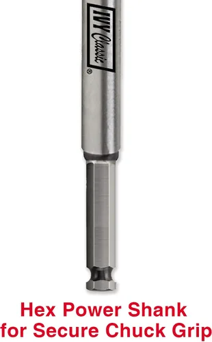 Miniatura 3 de IVY Classic 46316 Sinfín eléctrico de 1 x 18 pulgadas, acero de alto carbono, 1/tubo